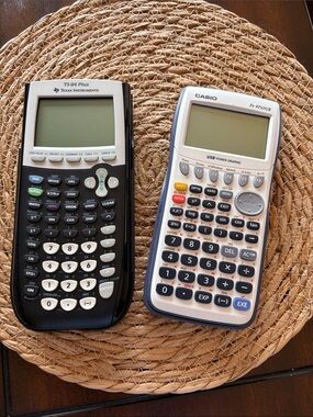 TI84 Plus & Casio fix 9750II CALCULATORS